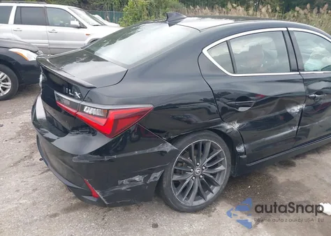 2021 Acura Ilx Premium A-Spec Packages/Technology A-Spec Packages from USA, damaged, VIN 19UDE2F84MA001021